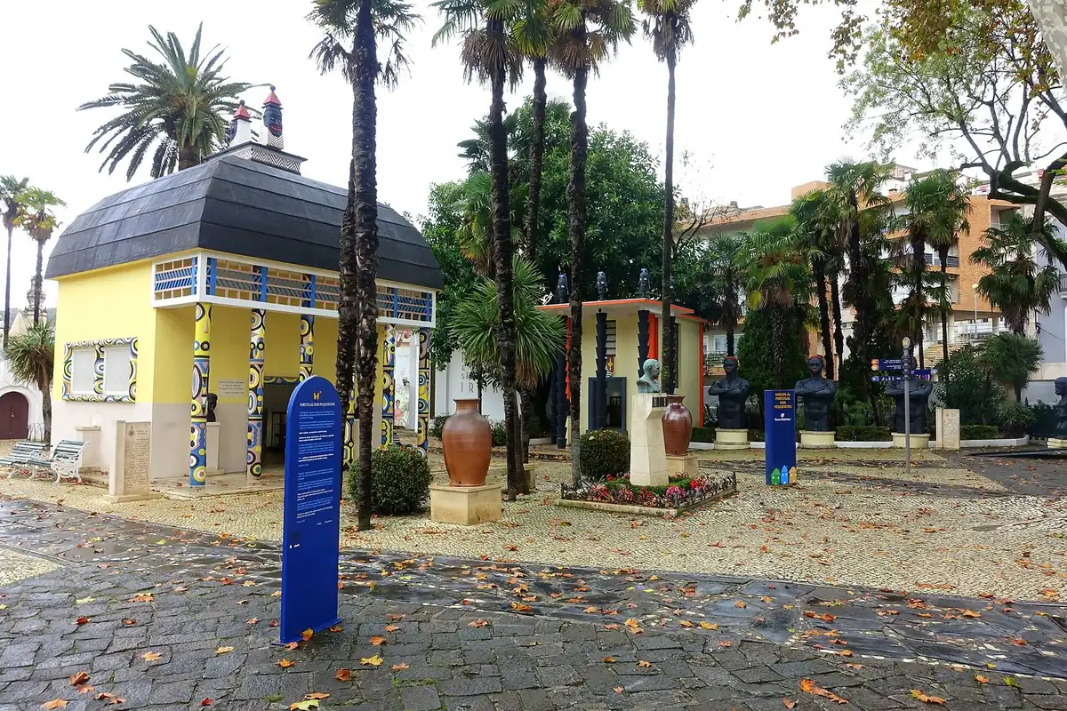Scale-model monuments at Portugal dos Pequenitos in Coimbra