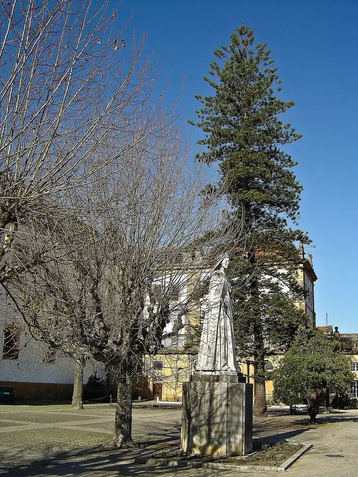 The silver urn of Queen Isabel at Santa Clara-a-Nova in Coimbra