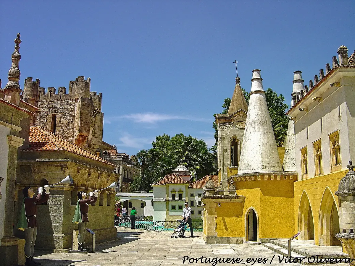 Scale models of Portuguese monuments at Portugal dos Pequenitos, Coimbra